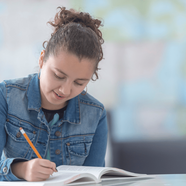 Girl-Studying